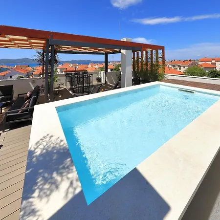 Penthouse Diem - Private Pool With Sea View Zadar