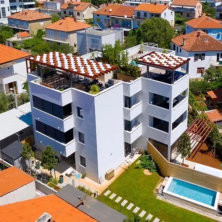 Apartment Penthouse Diem - Private Pool With Sea View Zadar